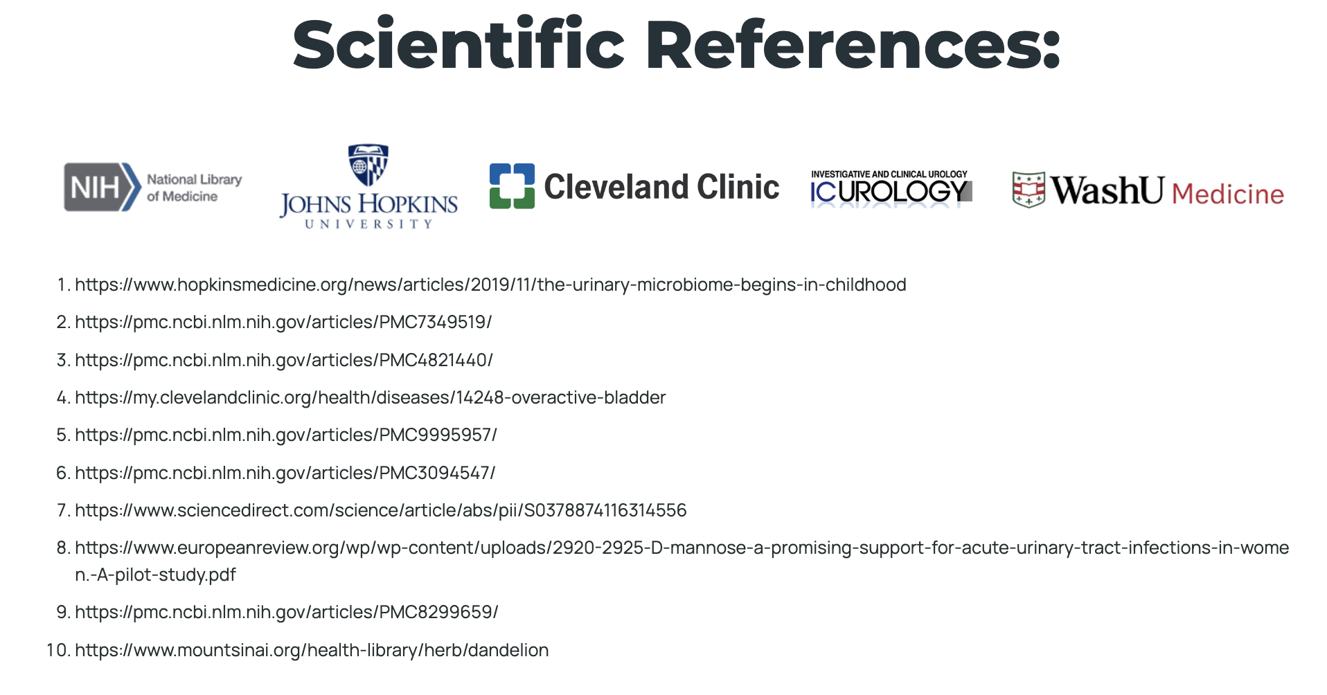 the science behind bladder shield